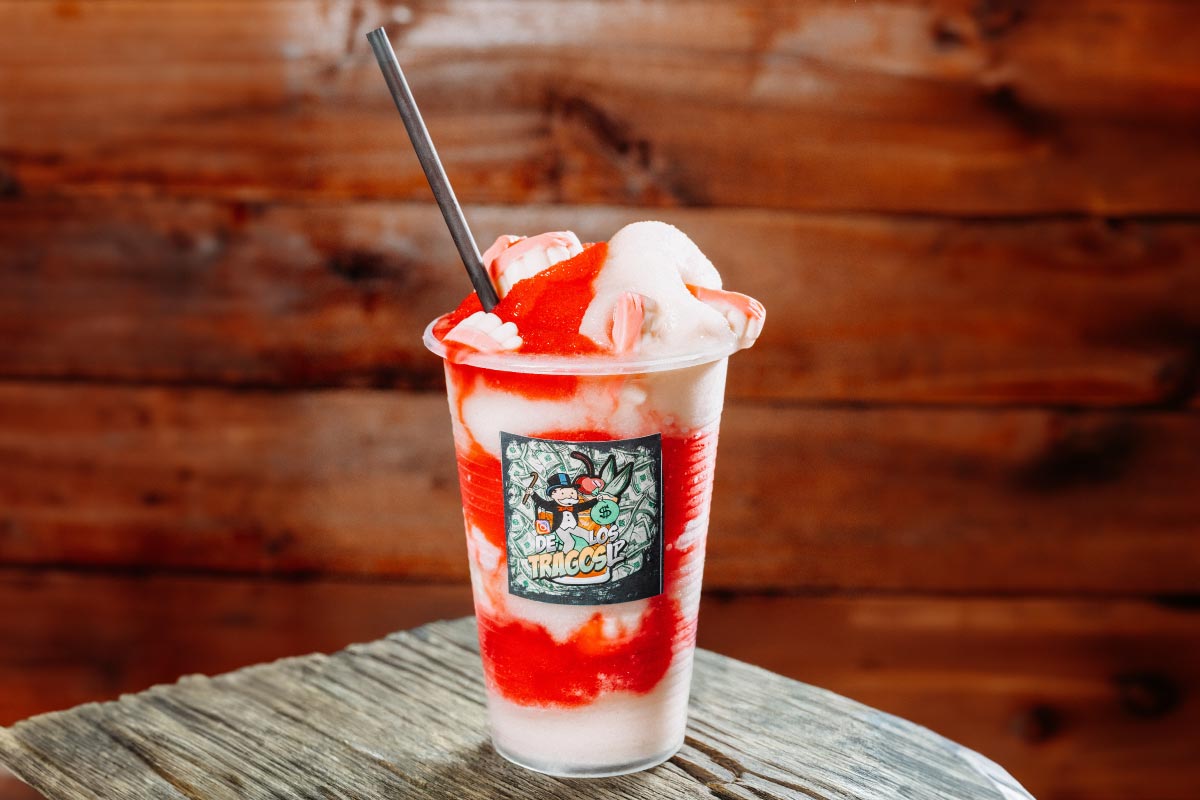 dientitos daiquiri de frutilla y Anana 